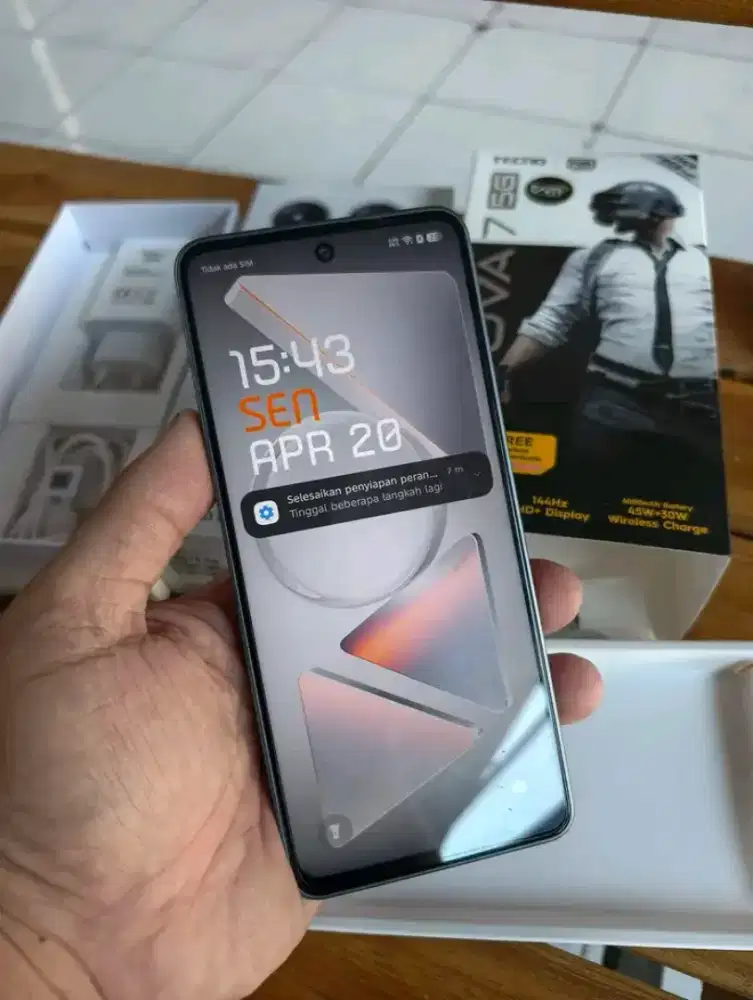 Techno Pova 7 5G ram 8/128 Gb NFC fullset garansi panjang mulus