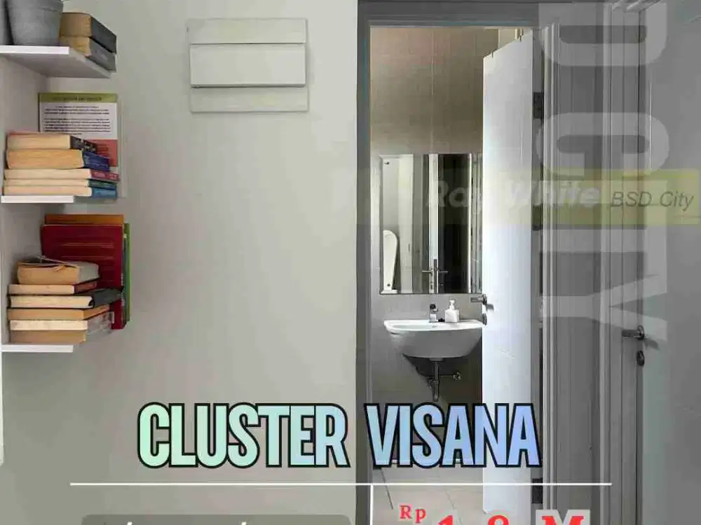 Rumah Bagus di Cluster Visana BSD City dengan Luas Tanah 104 m2