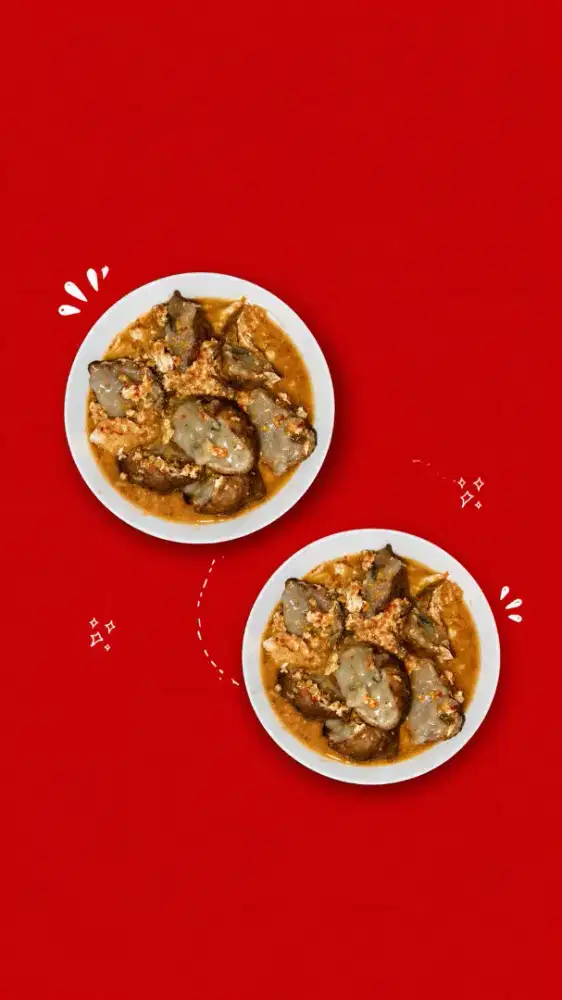 tahu nyeblak(tahu walik kuah seblak)