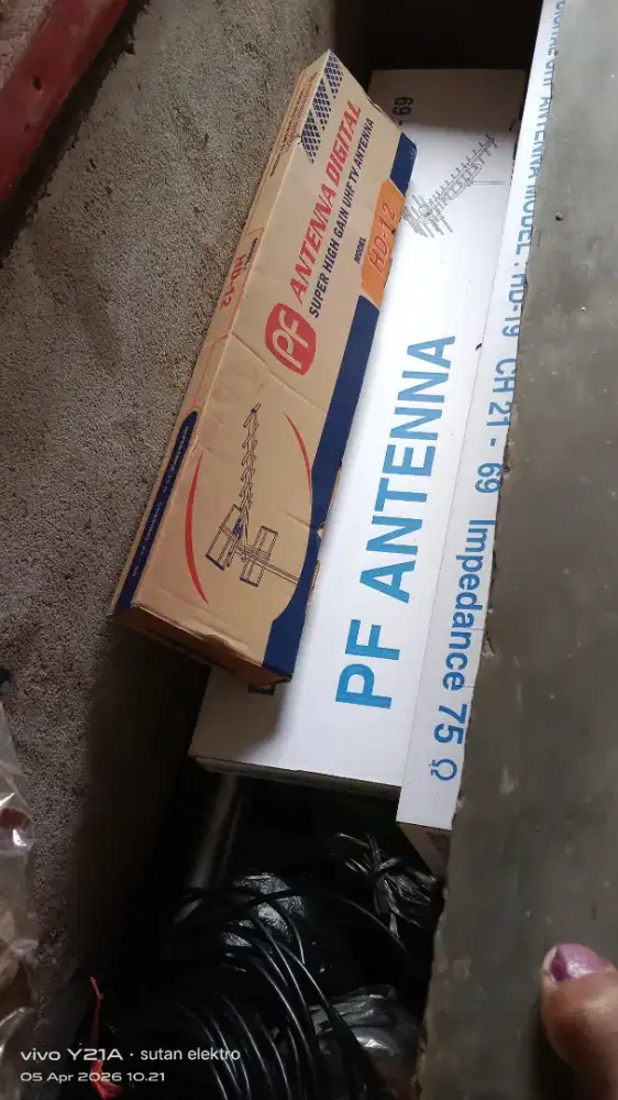 Siaran nangkep semua lokal jernih, Antenna ini digital dipasangin