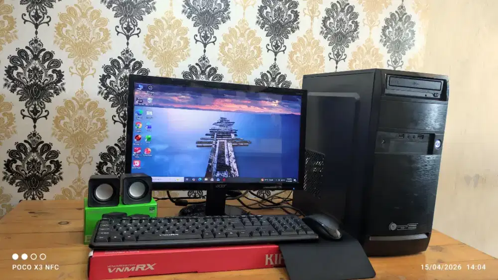 PC LENGKAP CORE I5-4460, RAM 8GB, HDD 1000GB, LED 20 INC