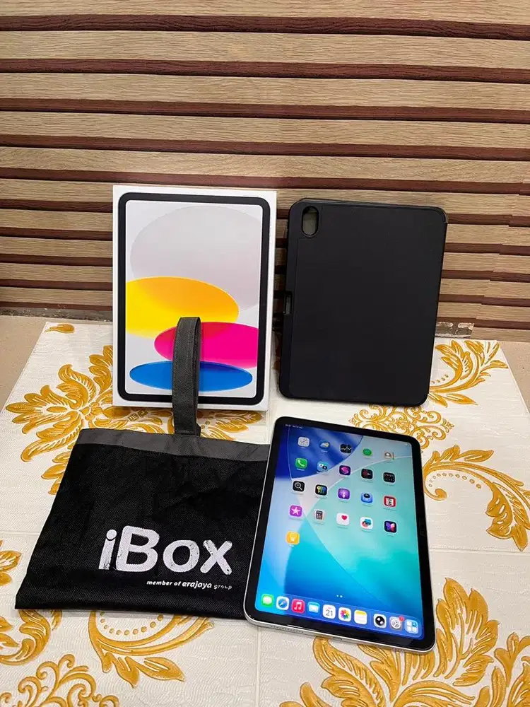 Ipad Gen 11 Wifi 256GB Second Mulus Fullset Original IBOX