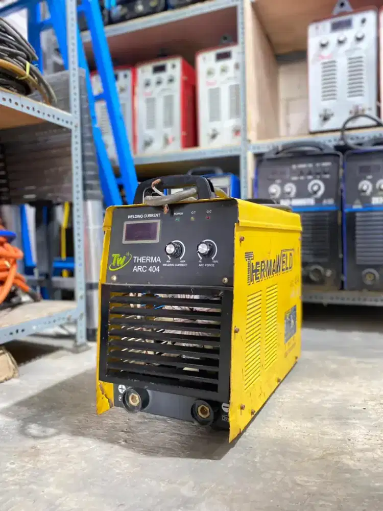MESIN LAS BEKAS MMA 400A THERMAWELD LISTRIK INVERTER IGBT DC