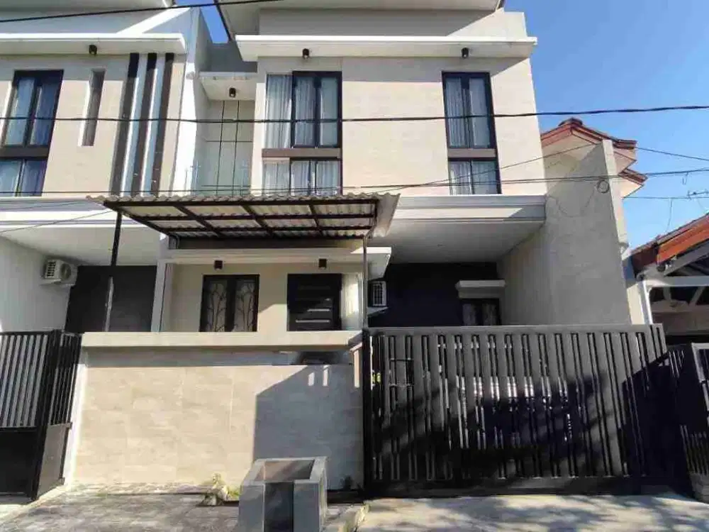 Dijual Rumah Pondok Tjandra Semi Furnish Bagus Cluster Duku
