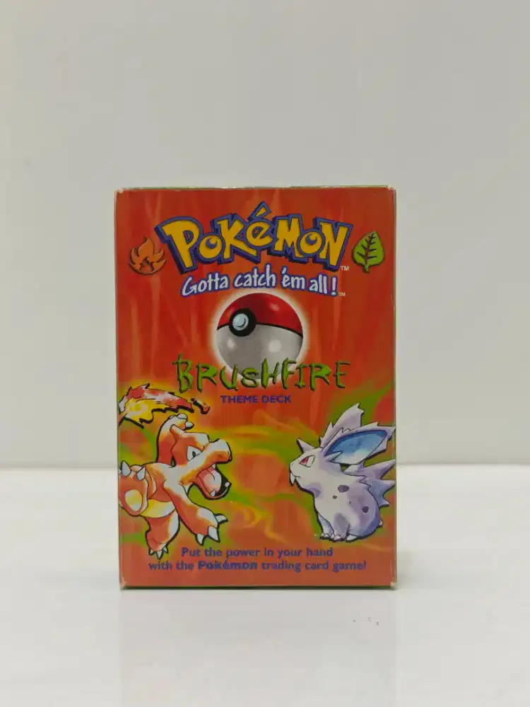 Kartu Pokemon Brushfire Starter Set Vintage
