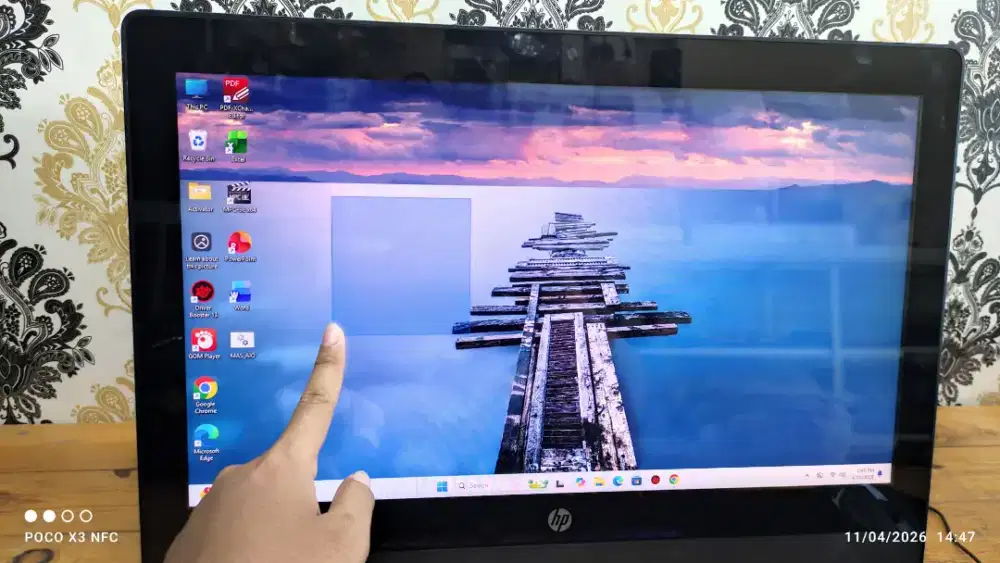 AIO PC HP TOUCHSCREEN CORE I7 GEN-6 (8/256GB) LED 20 KONDISI NORMAL