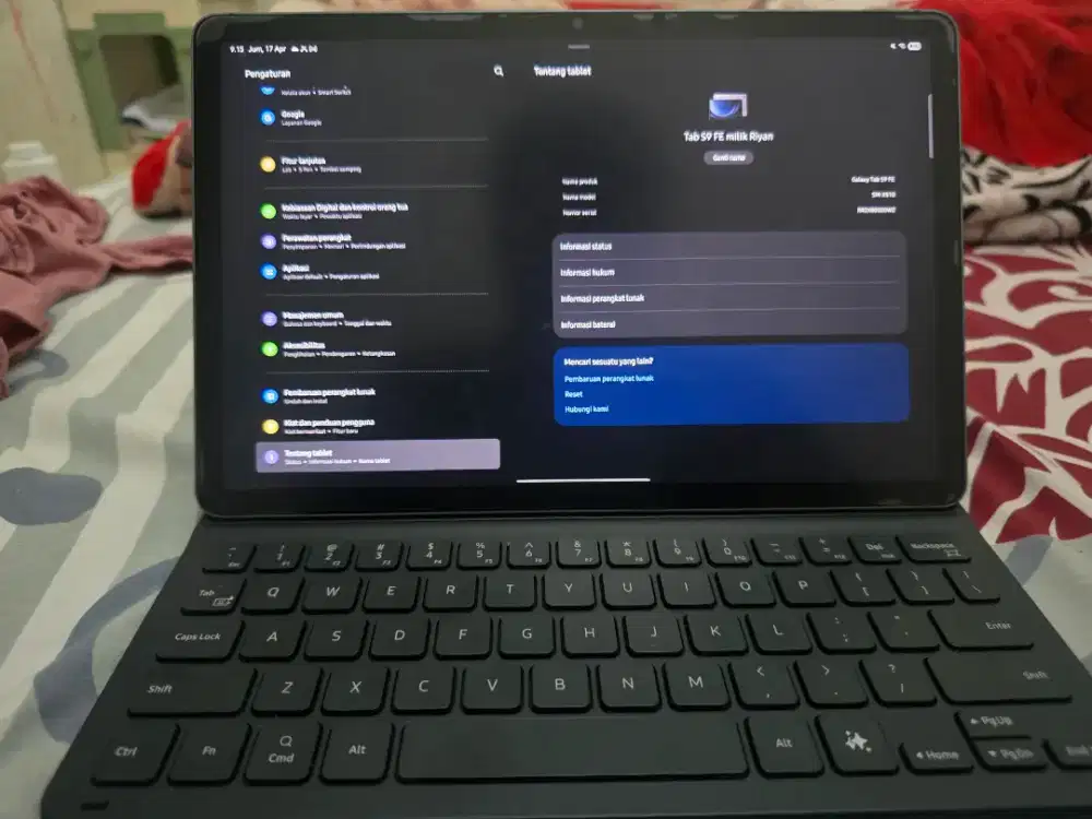 Samsung Galaxy Tab S9 FE Wifi