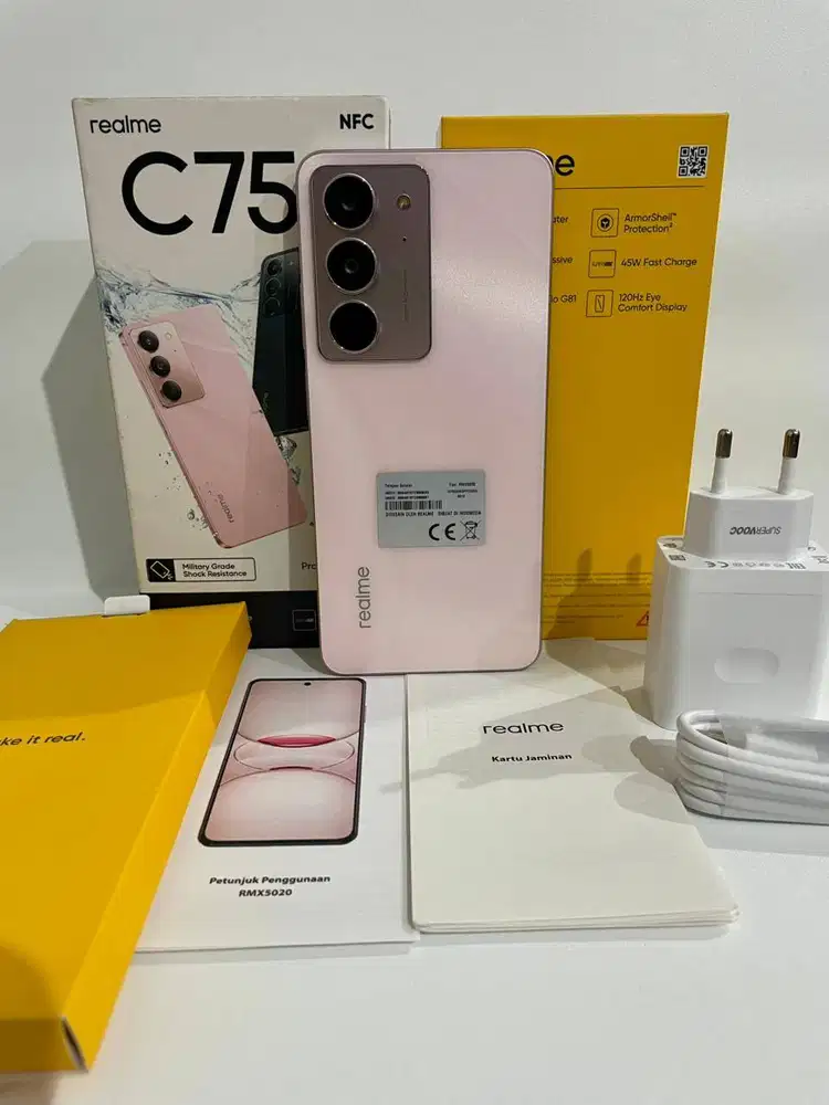 Realme C75X 8/128GB Second Fullset Original Like New