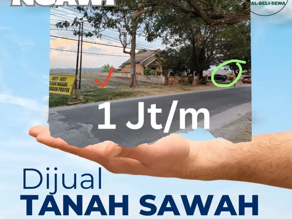 Dijual Tanah Strategis Jalan Raya Ngawi