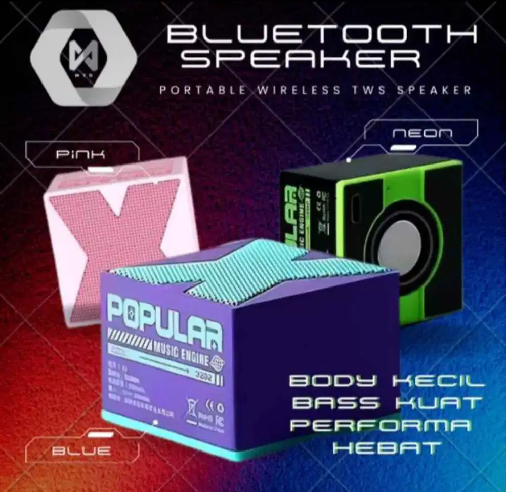 Speaker bluetooth mini merk populer