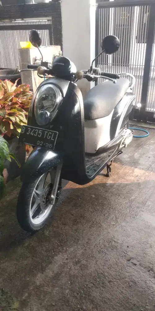 HONDA SCOOPY KARBU TH 2011 MESIN CVT HALUS STATER HIDUP