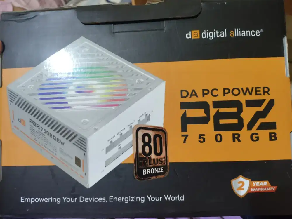 POWER SUPPLY/ PSU 750WATT DIGITAL ALLIANCE PBZ RGB 80+ BRONZE