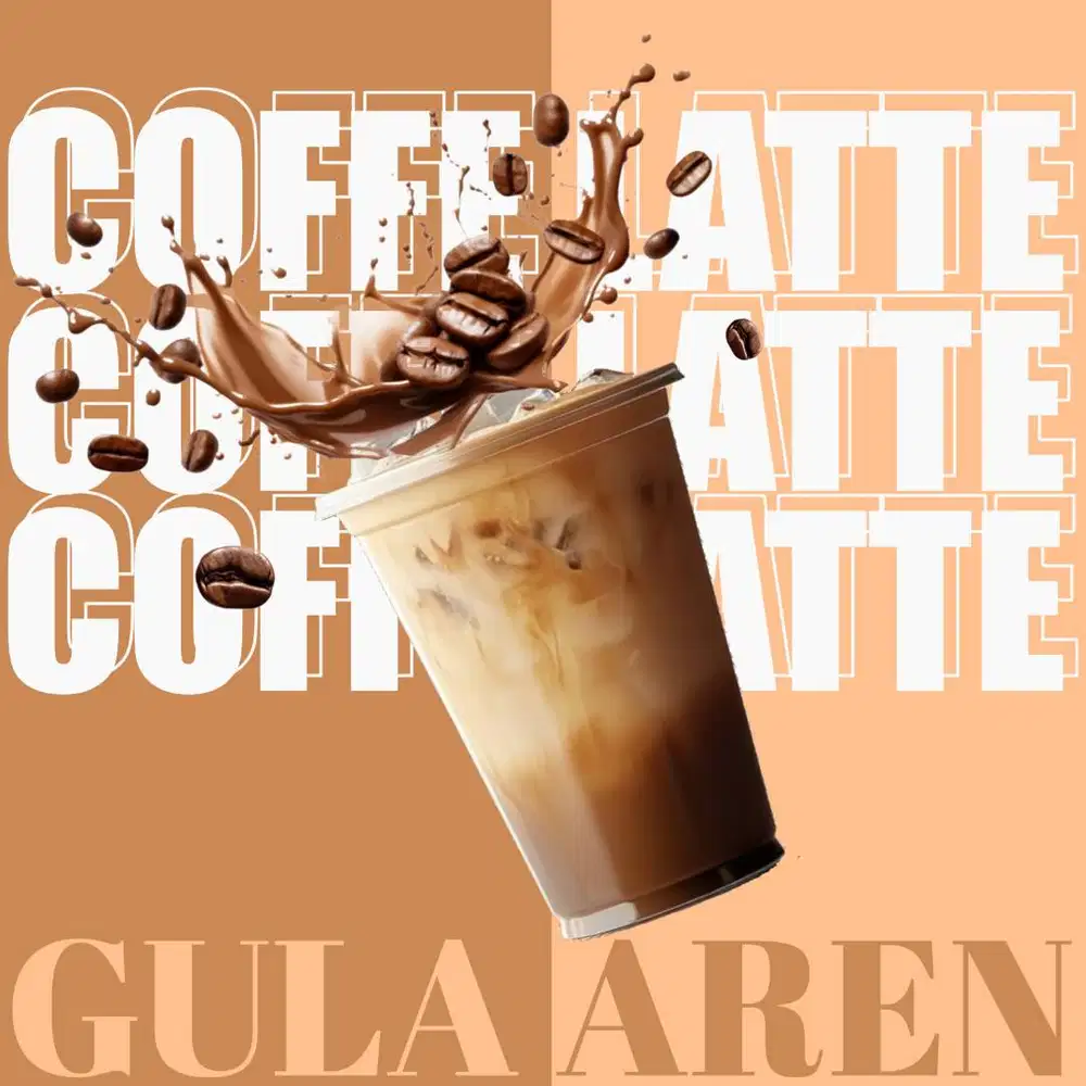 coffe latte gula aren