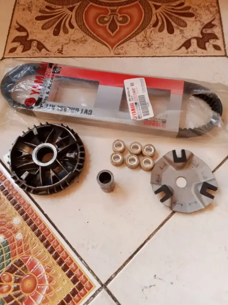 Vanbelt dan rumah roller Mio m3/ soul gt 125 dan lainnya