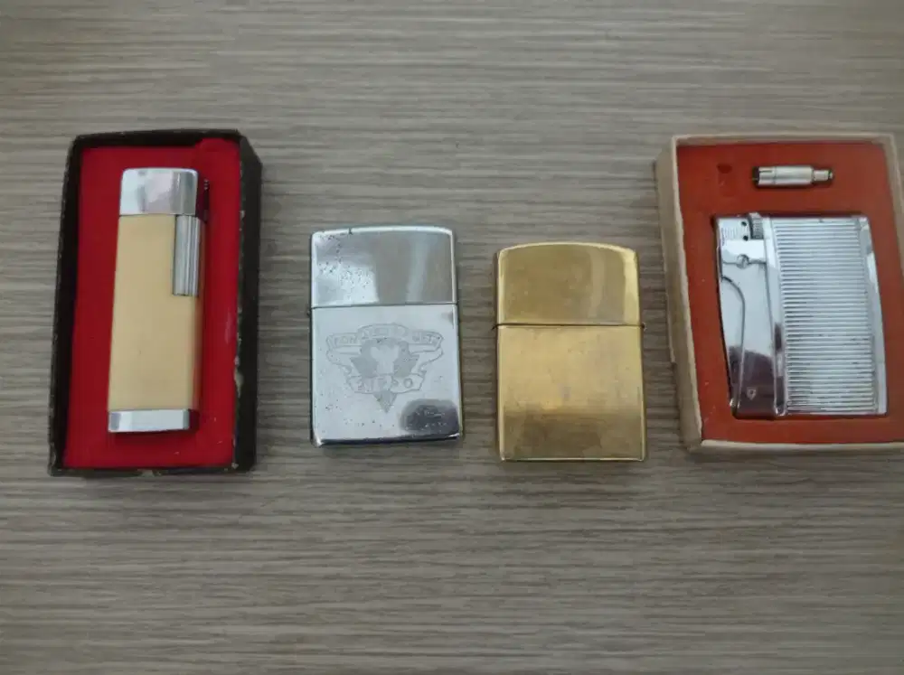 Zippo dan korek jadul