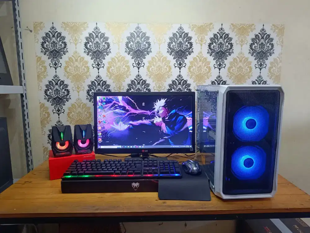 KOMPUTER FULLSET CORE I5-4590 (8/120+500GB) GT730 LED 20 INC