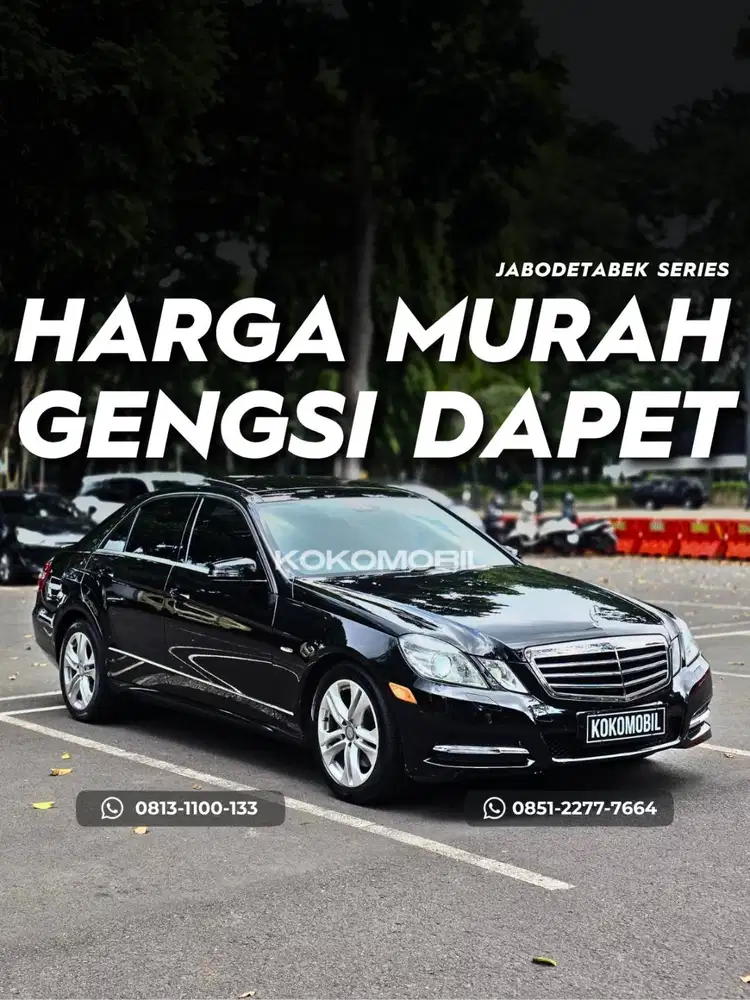 Mercedes Benz E300 Avantgarde 2011