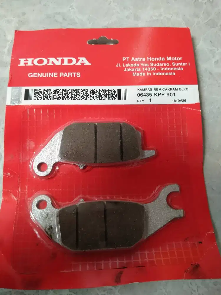 Kampas rem depan karisma , Supra x