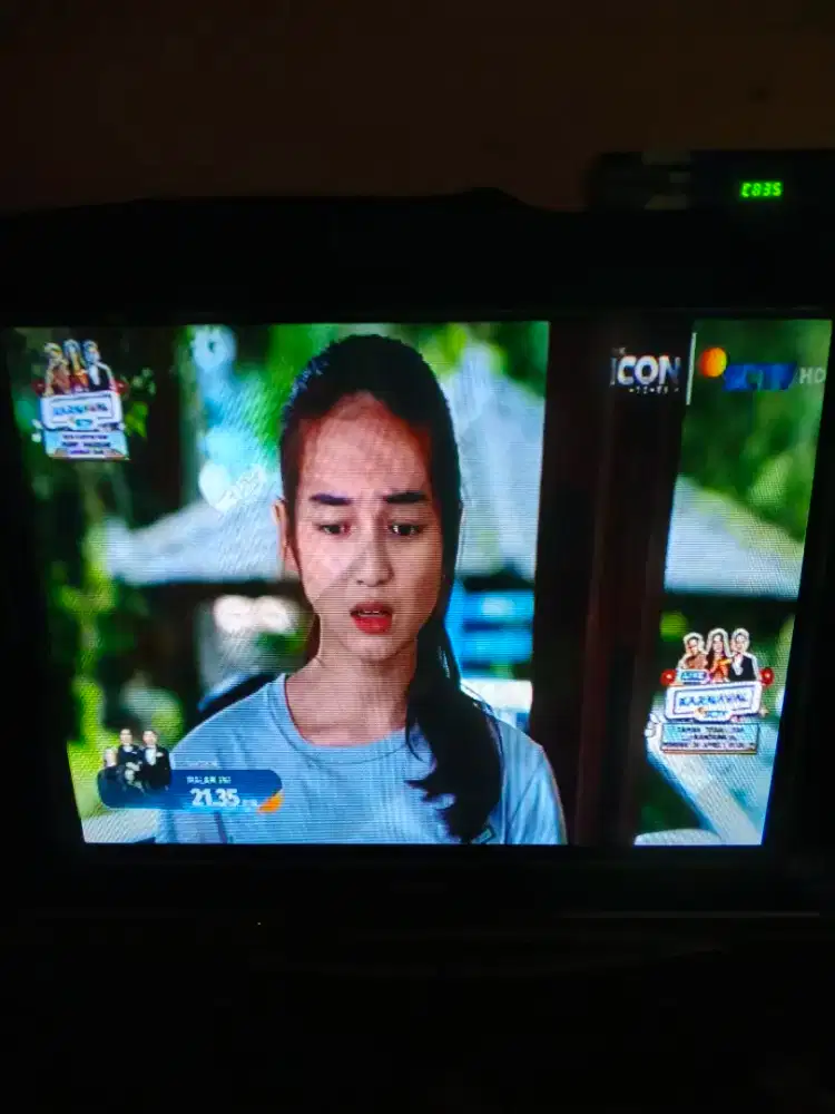 Tv tabung Panasonic 29 Inch dan Stb