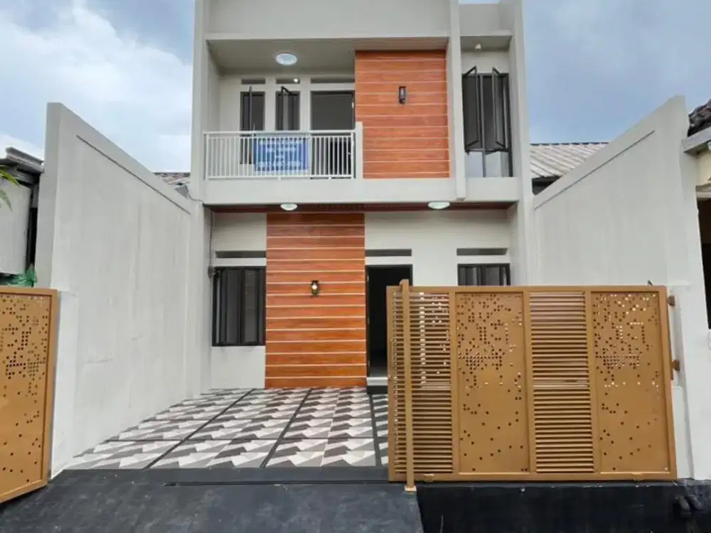 DIJUAL UNIT RUMAH 2 LANTAI DENGAN FASILITAS LENGKAP SUDAH FREE WATER HEATER
