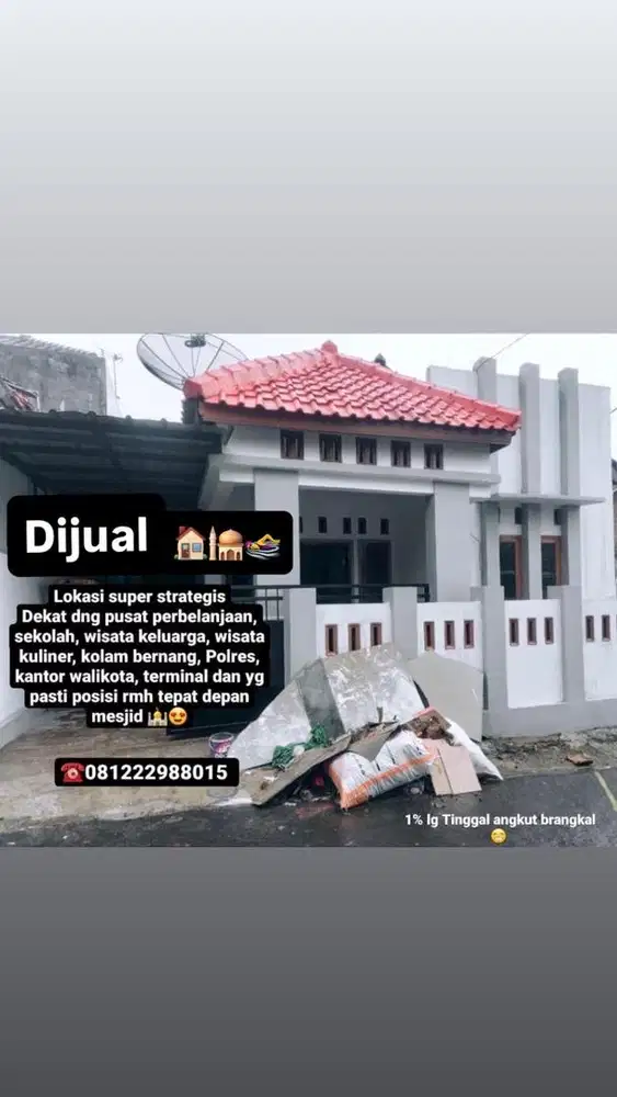 Jual rumah murah Tasik