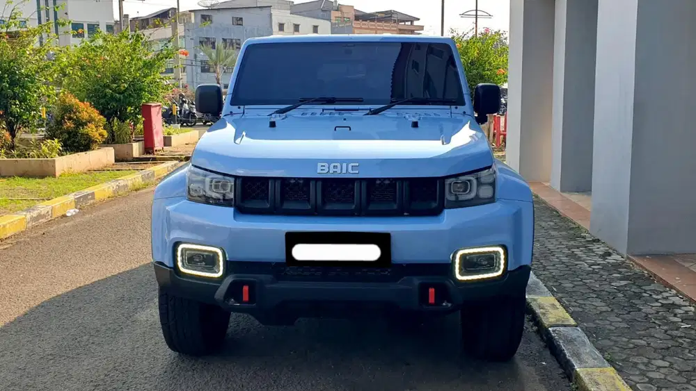 Km3rb baic bj40 plus turbo 4x4 awd 2024 pakai 2025 biru