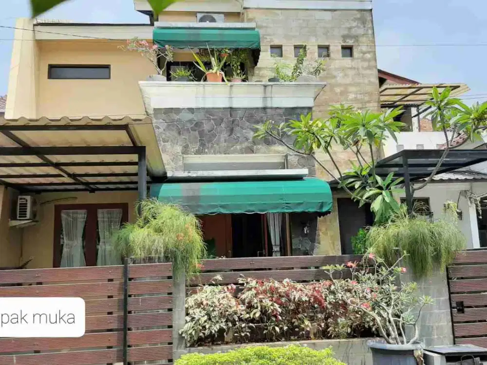 Dijual Rumah Hadap Taman 2 Lantai Siap Huni Di Yasmin Bogor Akses TOL