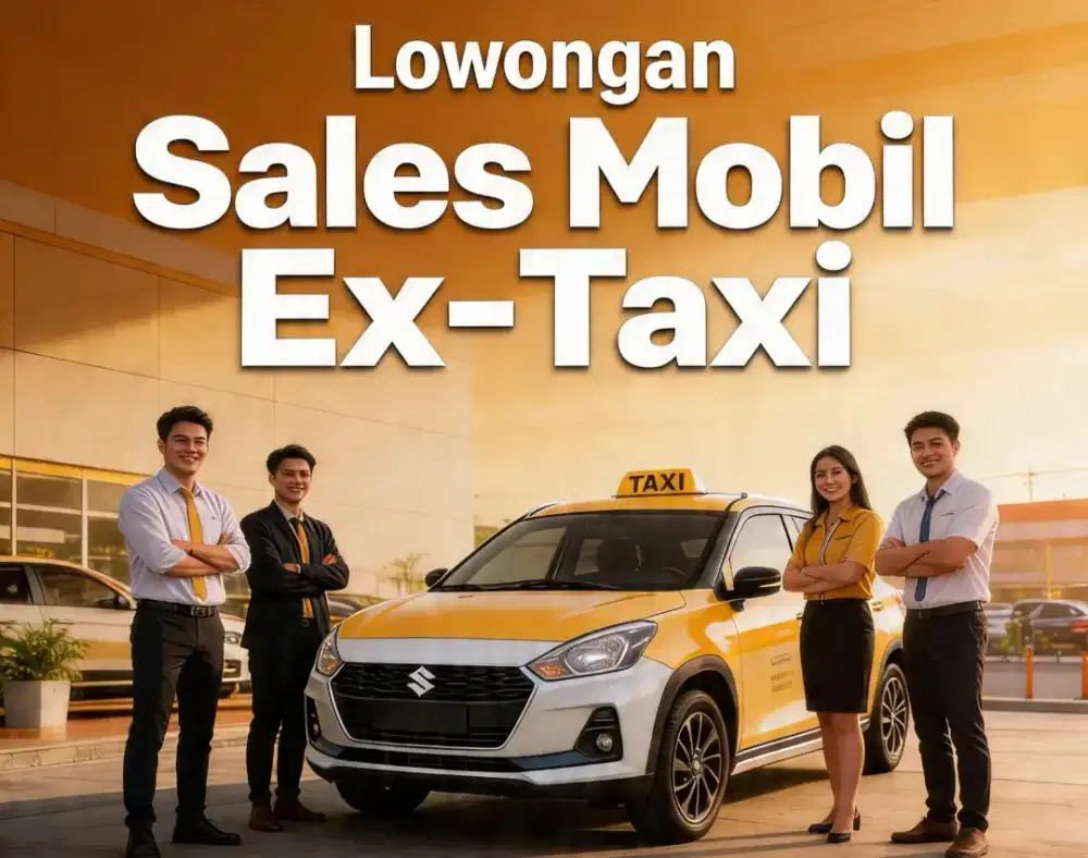 Dicari Sales Jual Mobil | Gaji + Bonus | Tanpa Pengalaman Boleeh!!