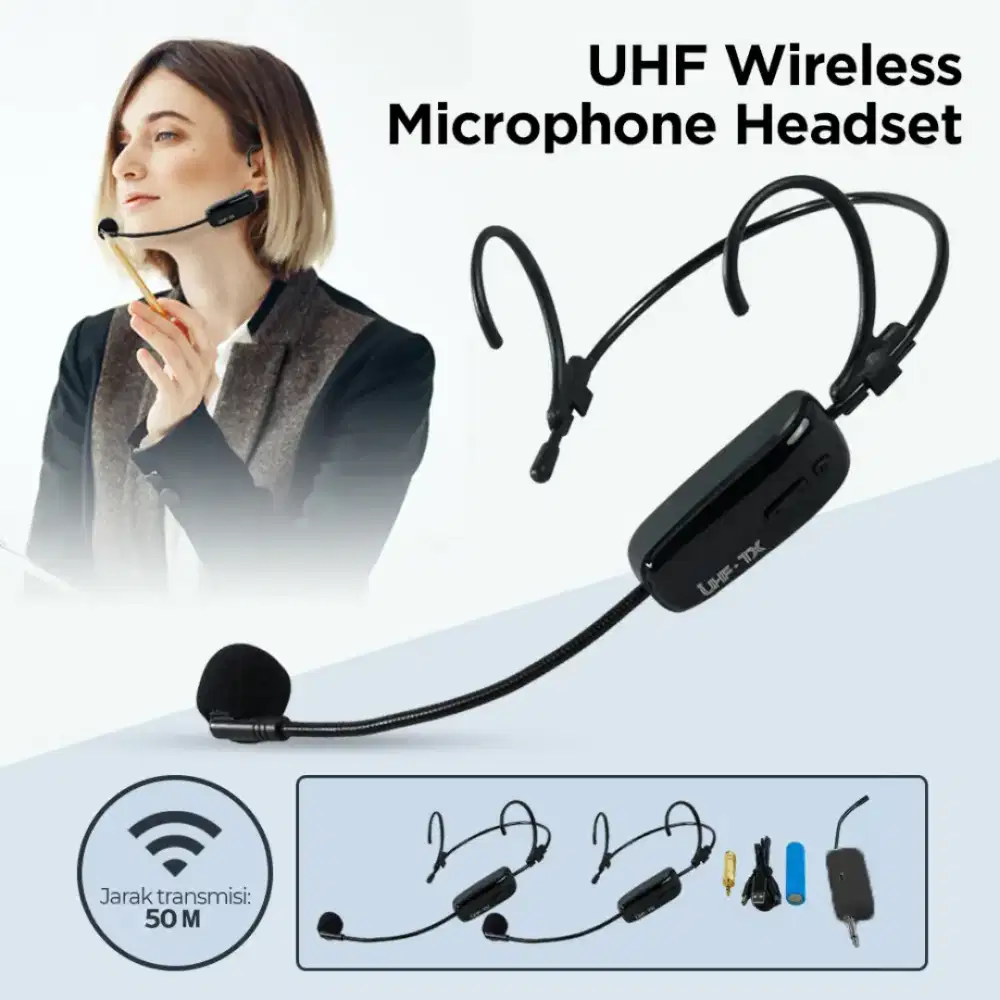 UHF wireless microphone