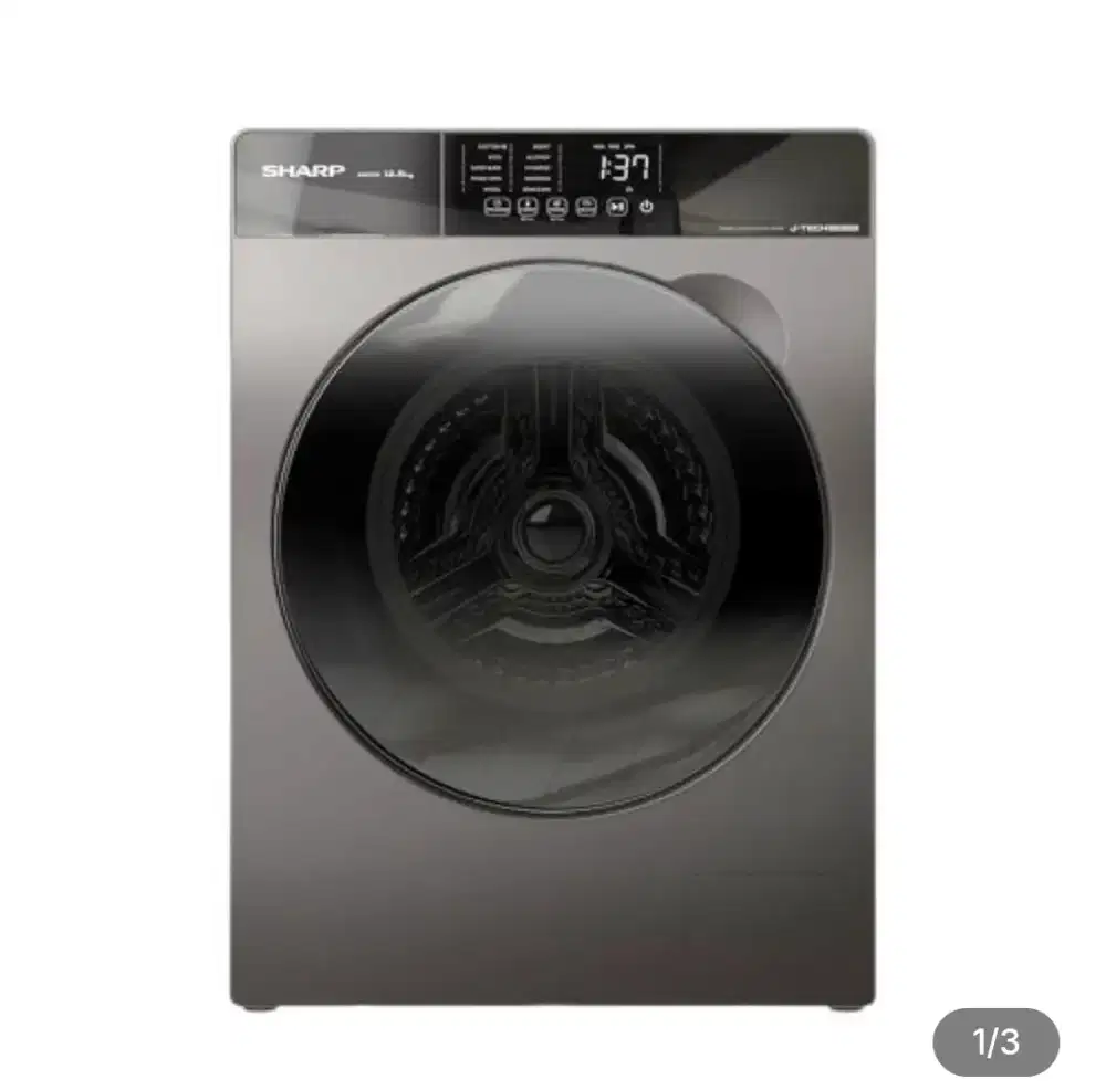 Mesin cuci sharp front loading 12.5kg