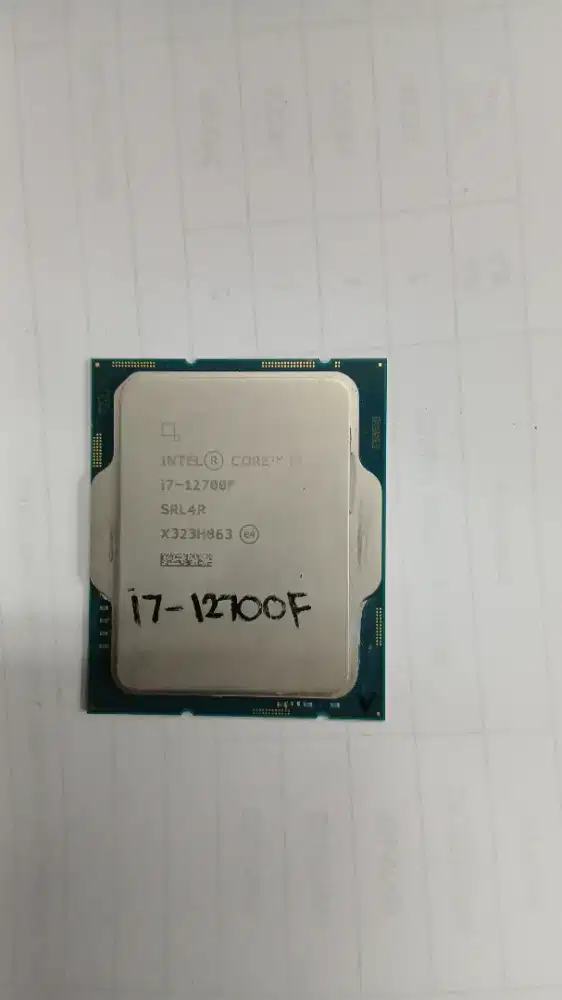 Processor I7 12700F Tray Garansi Muluss