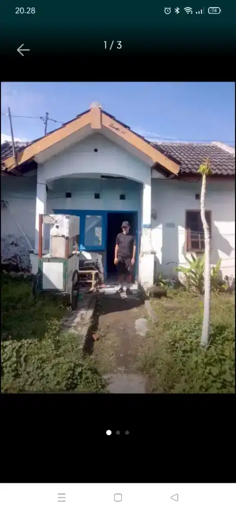 Jual rumah tipe 30/84 Pasuruan