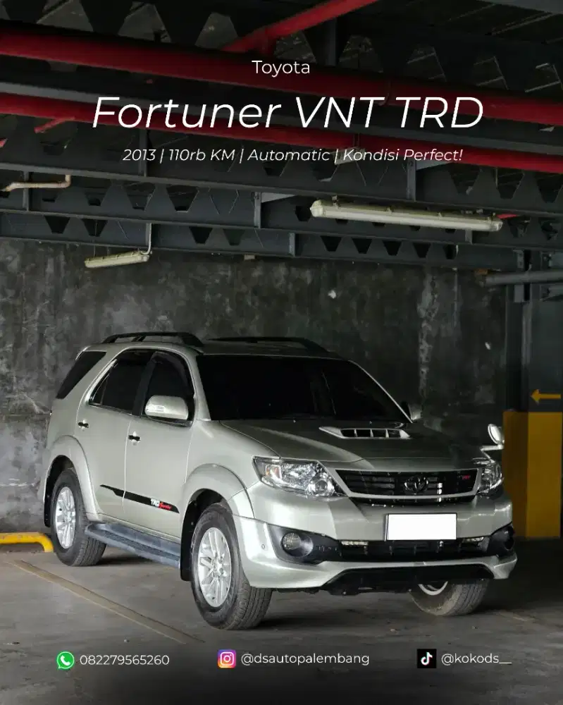Fortuner TRD VNT AT 2013