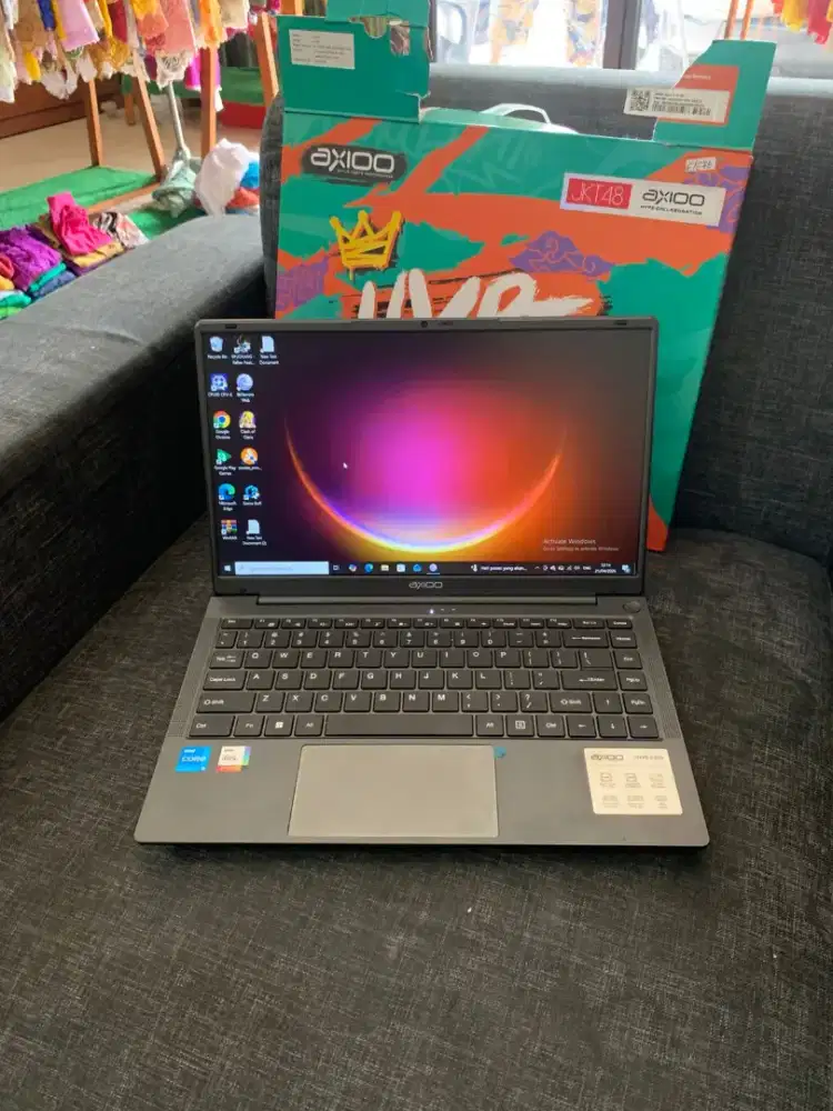 Laptop axioo hype 5 baru sebulan beli