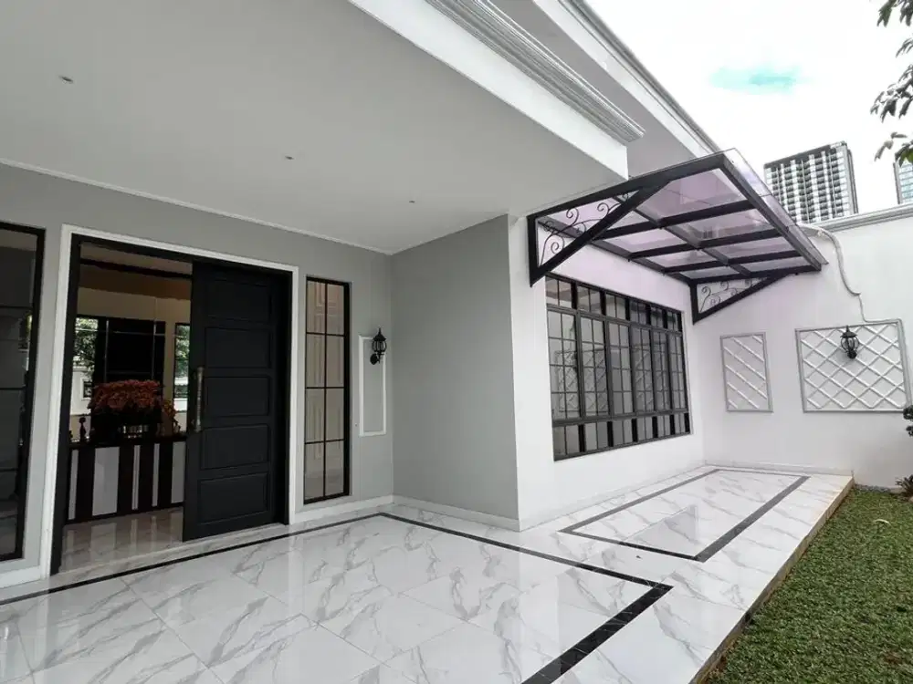 Rumah Hadap Timur Semi Interior Bisa Untuk Kantor Siap Huni di Cilandak, Jaksel