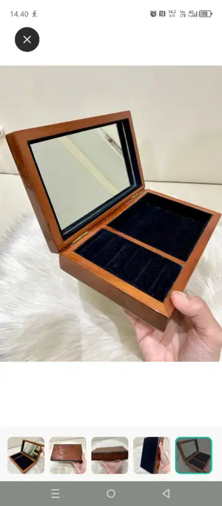 Kotak Perhiasan Mewah & Elegan