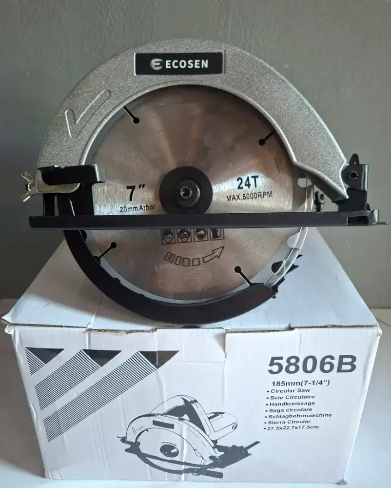 Baru mesin grover gergaji potong circle circular saw