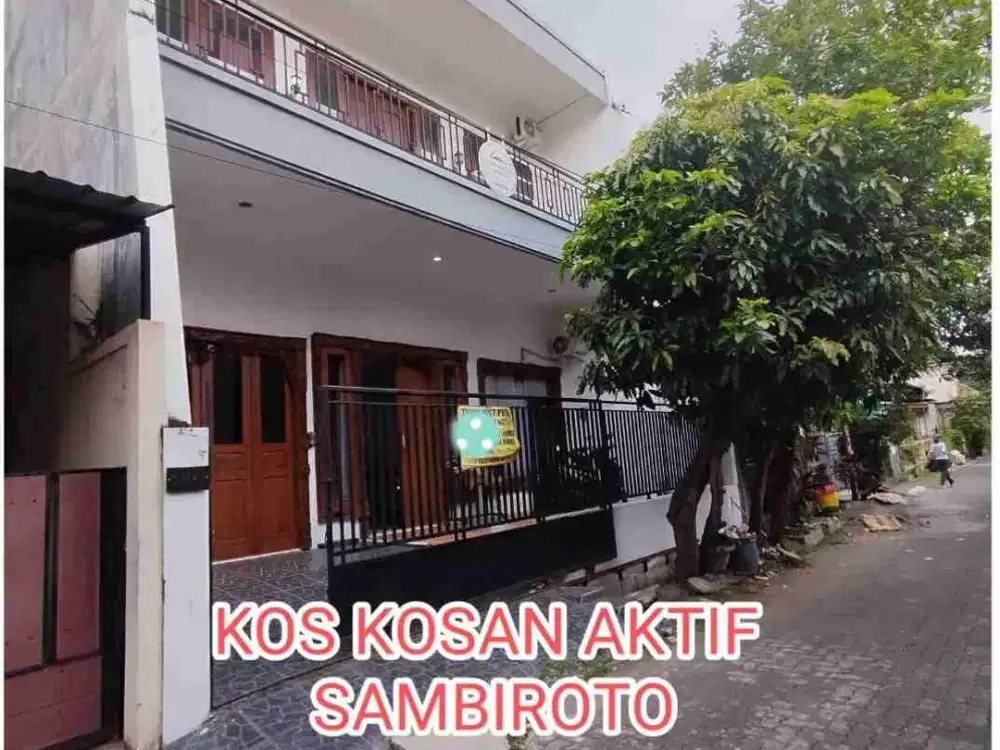 DIJual Kost2an Aktif 2 lantai 8KT lokasi dekat UNIMUS Sambiroto Tembalang Semarang