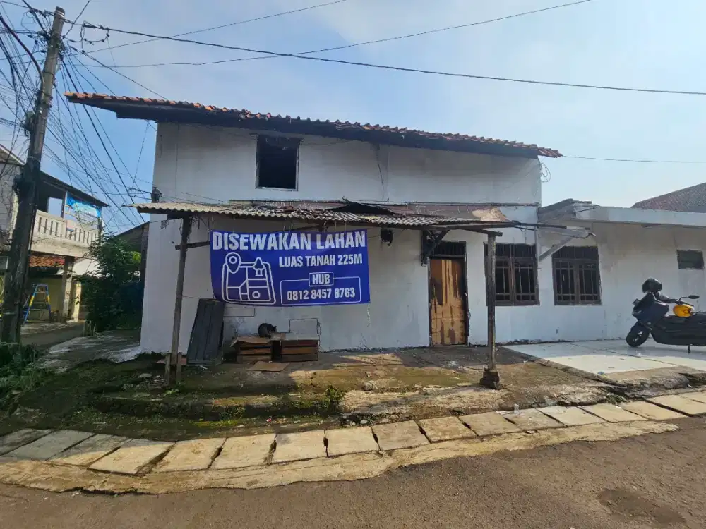 Disewakan untuk Gudang/ Dapur/Lahan/Rumah Tinggal
