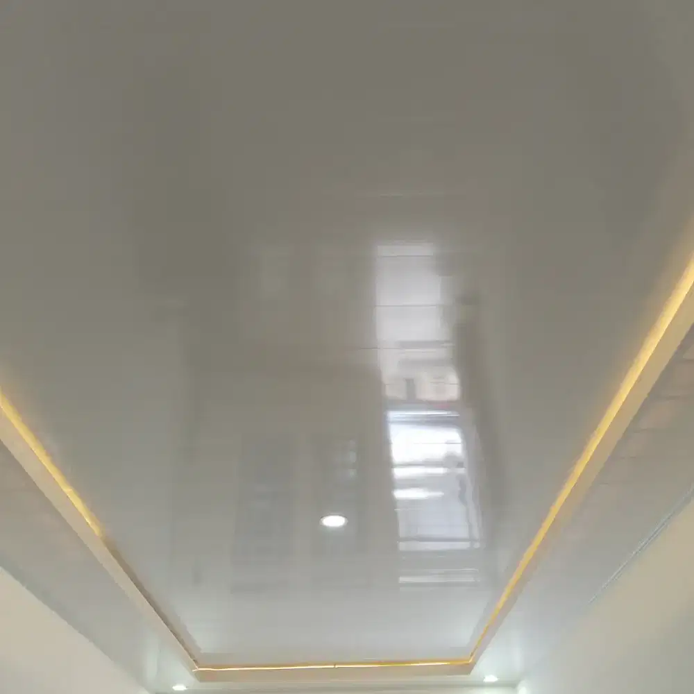 Tukang plavon PVC trpasang rapi.