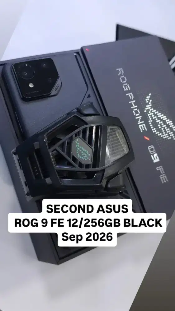Asus Rog 9fe (12/256) Fullset bonus cooler original asus