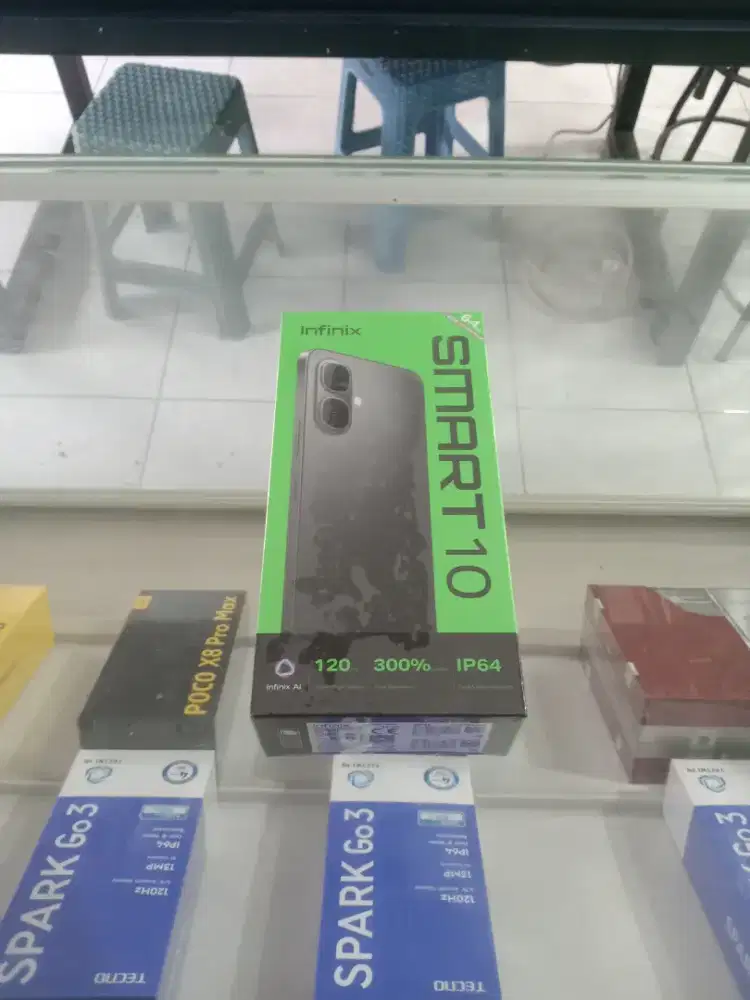Fast respon WA Infinix Smart 10 4+4/128 Garansi resmi 1thn