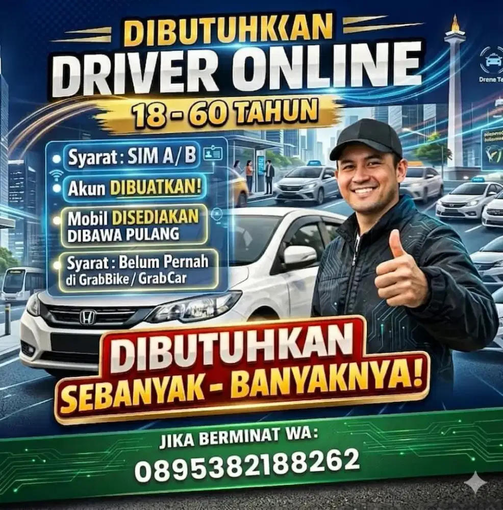 Lowongan pekerjaan Driver