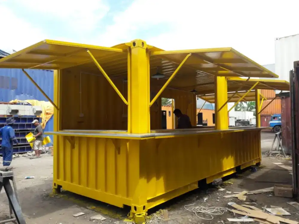 kontainer modifikasi cafe