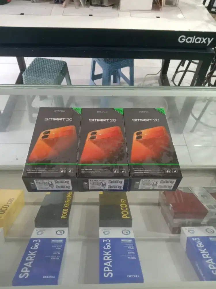 Fast respon WA Infinix Smart 20 4+4/128 Garansi resmi 1thn
