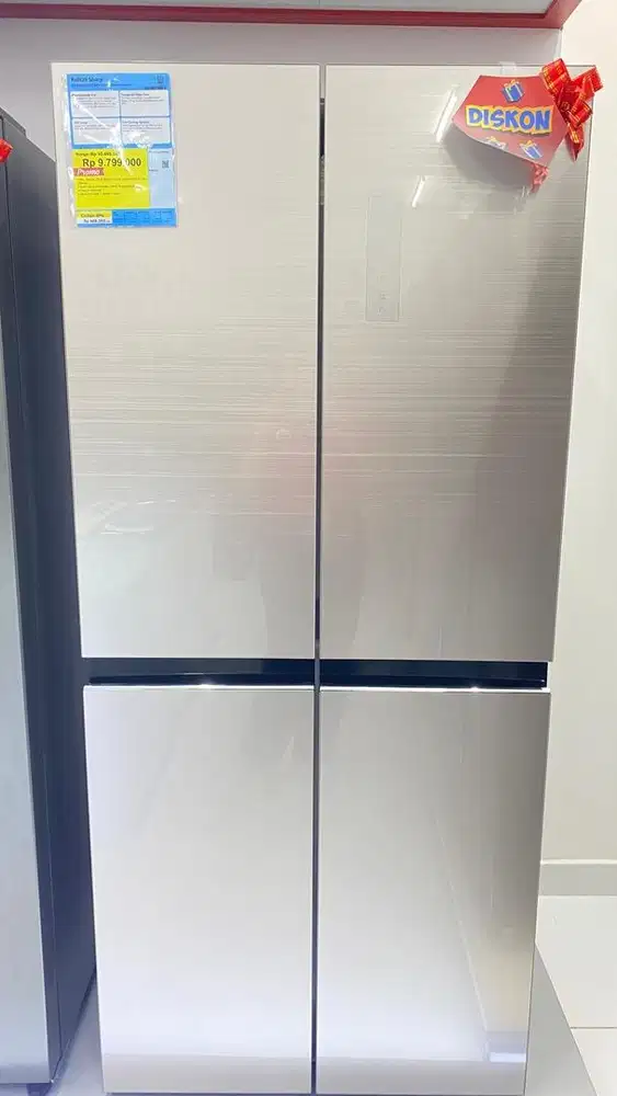 Kulkas Sharp Inverter Side-by-Side SJ-IF51PG - Promo Cicilan Bunga 0%