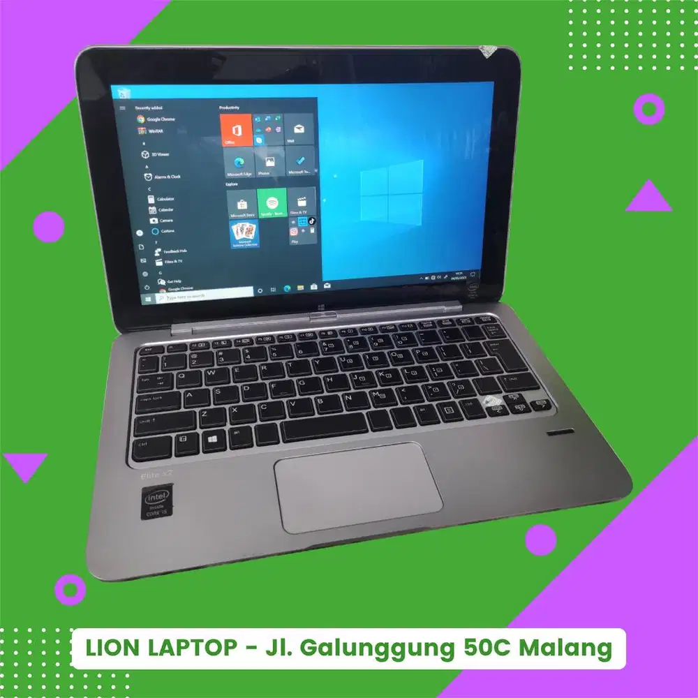 RAM 8GB SSD 256GB Touchscreen HP Elite X2 1011 G1 Tablet [22|04]