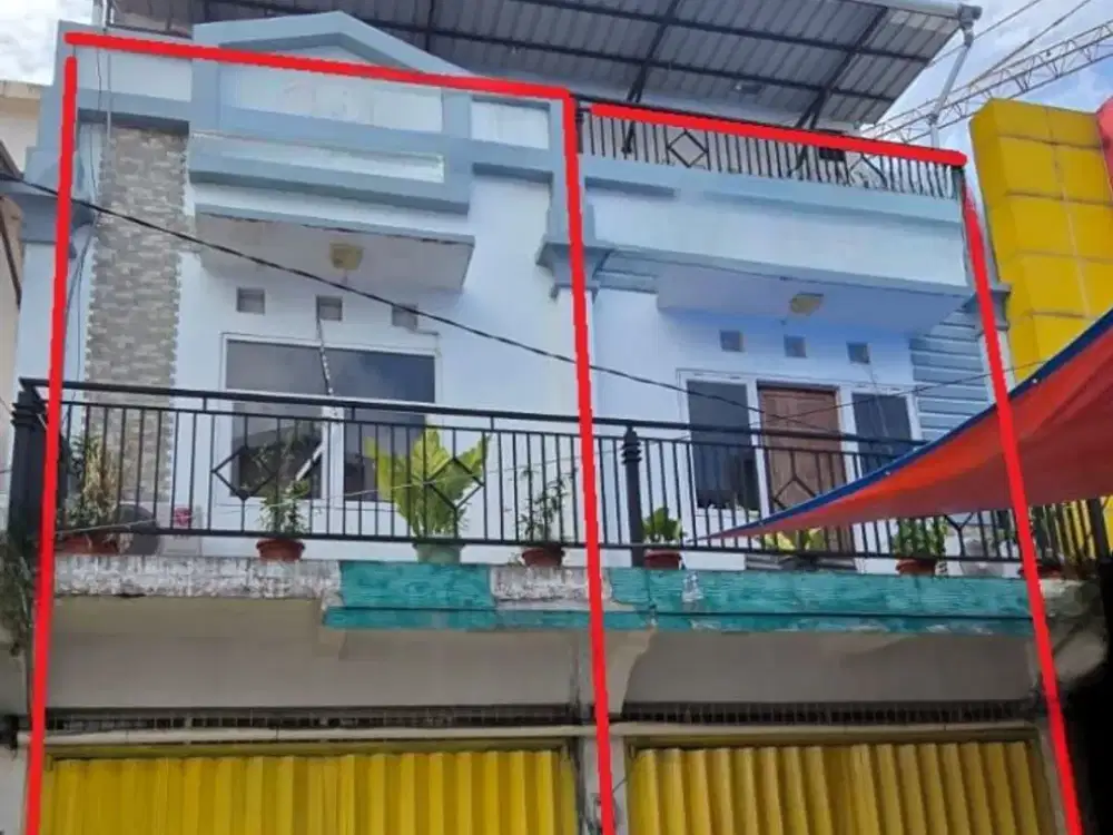 Dijual Ruko Makassar sekitar Jalan AP Pettarani, Jl Topaz Raya, Jl Boulevard