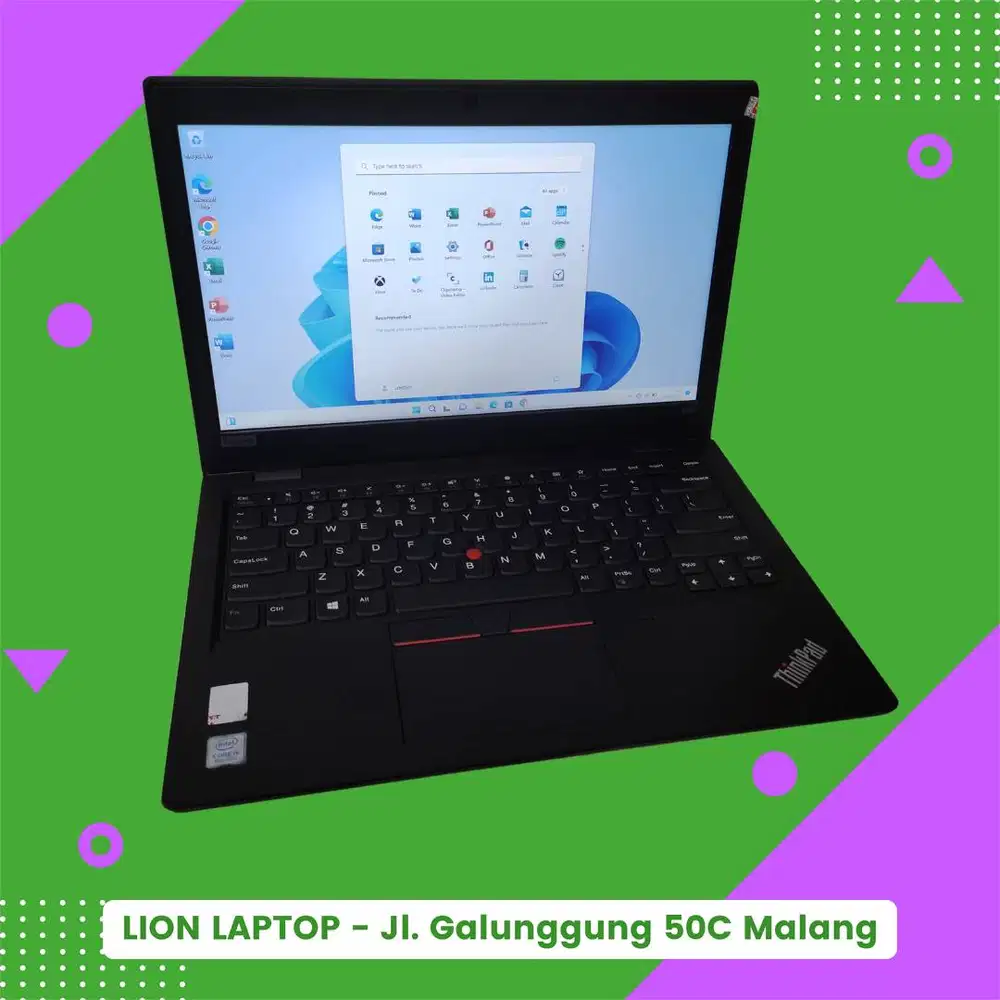 Core i5 Gen 8 RAM 8GB SSD 256GB Lenovo Thinkpad L390 [22|04]