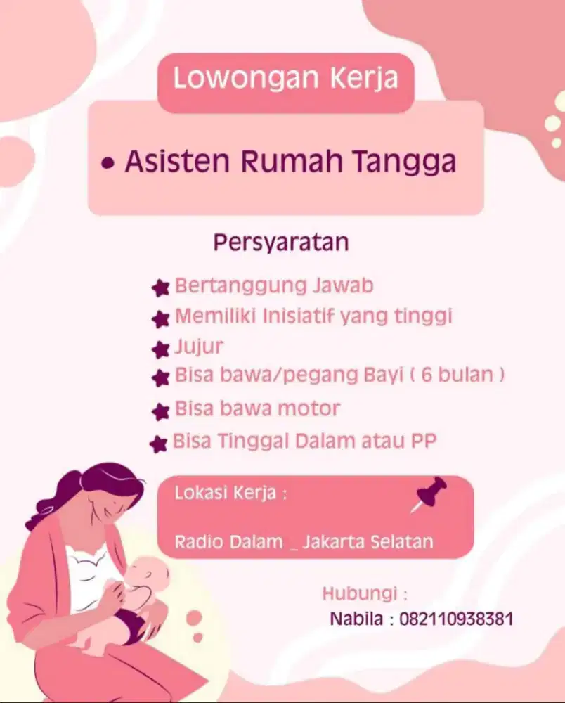 LOWONGAN ART TINGGAL DALAN